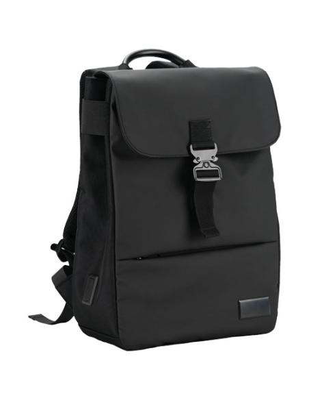 Mochila urbana y para negocios en PET reciclado N09051XP1