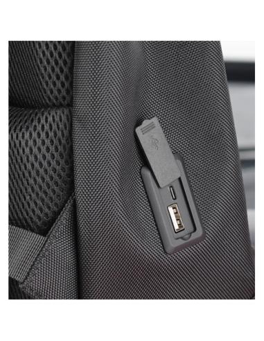 Mochila urbana y para negocios en PET reciclado N09051XP1