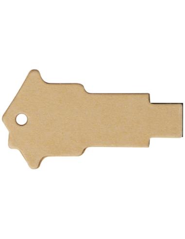 Memoria USB 2.0 de papel reciclado en forma de casa ND60105Z1