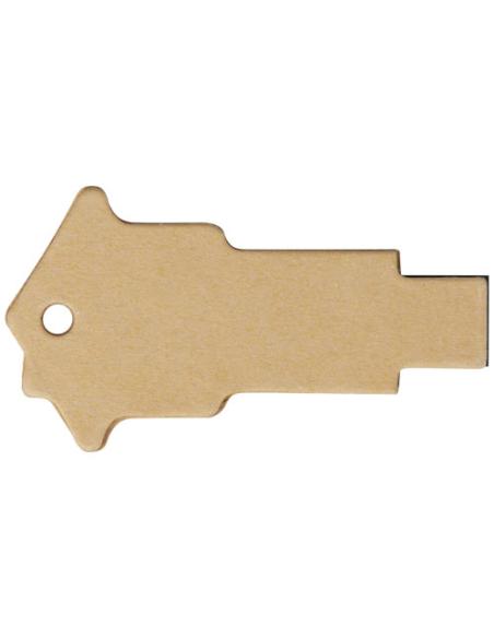 Memoria USB 2.0 de papel reciclado en forma de casa ND60105Z1