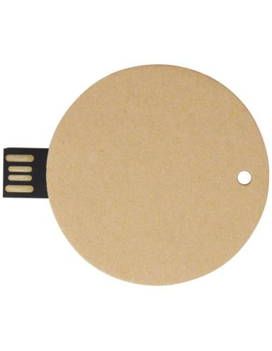 Memoria USB 2.0 de papel reciclado redonda NF60205Z1