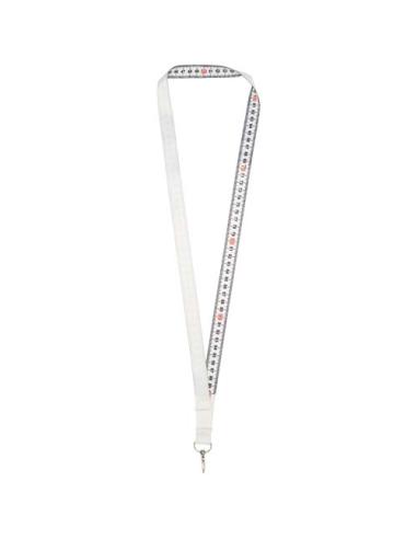 Isla lanyard de 1 metro en PET reciclado con sublimación con cierre de seguridad N00260LP1