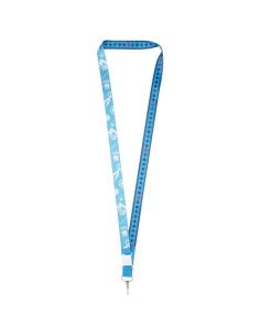 Isla lanyard de 1 metro en PET reciclado con sublimación con cierre de seguridad N00260LP1