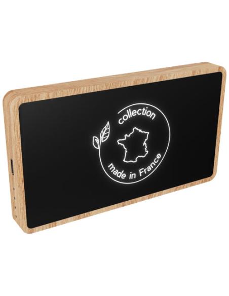 Batería externa inalámbrica de madera de 5000 mAh N07521XP1