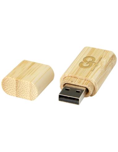 Memoria USB 3.0 de bambú con llavero NK07315Z1