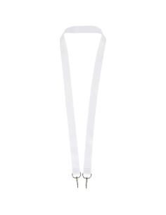 Leia lanyard de RPET en sublimación con 2 mosquetones NC1011LP1 2