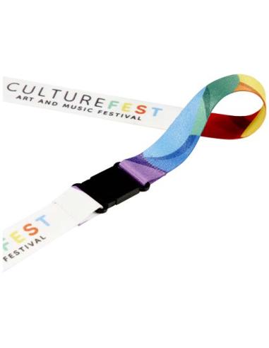 Lois lanyard de RPET en sublimación y cierre de seguridad NC1021LP1