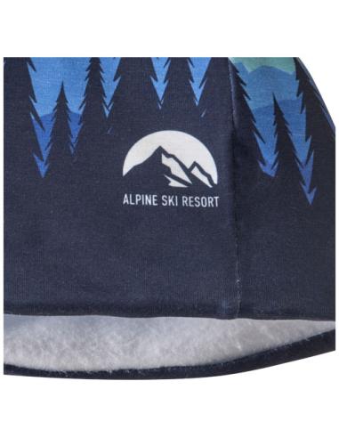 Gorro de RPET en sublimación y una capa de polar N11061LP1