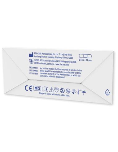 Apósitos de 3 piezas en minisobre de papel impreso a todo color N110672Z1