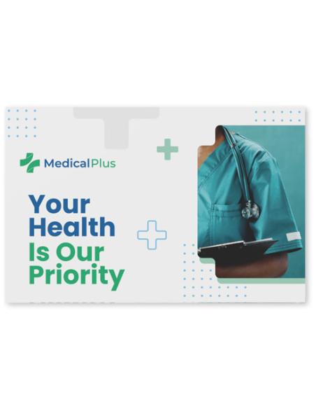 Apósitos de 3 piezas en minisobre de papel impreso a todo color N210672Z1