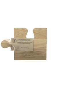Tabla de cortar de roble en forma de puzle N17451XP1 2