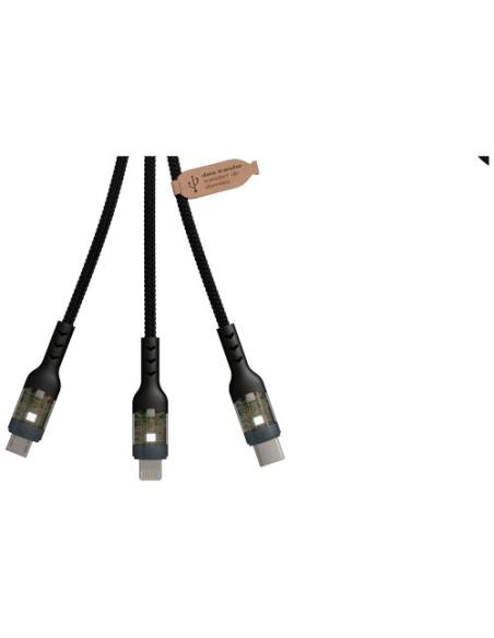 Soporte para teléfono plegable con cable de carga 3 en 1 N28161XP1