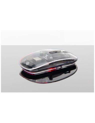 Ratón inalámbrico transparente multimodo Bluetooth® de 2,4 GHz N10761XP1