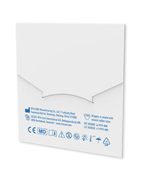 10 tiritas personalizables envasados en un sobre de papel kraft impreso a todo color N010272Z1