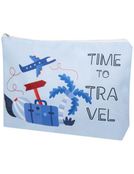 Neceser de viaje de rPET en sublimación (grande) N10170LP1