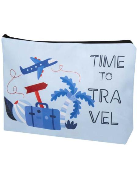 Neceser de viaje de rPET en sublimación (grande) N09170LP1