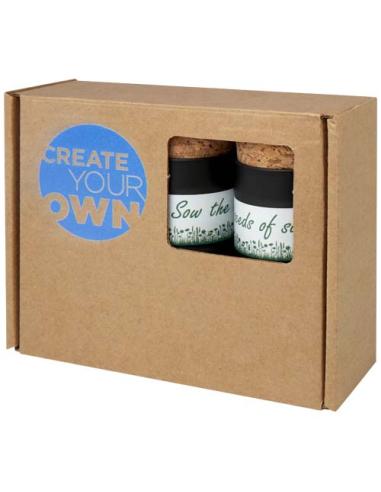 Mezcla de hierbas para jardín de sobremesa, juego de tres, N09200YP1