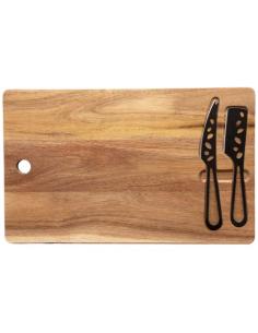 Set de tabla de cortar y cuchillos para queso N17881XP1