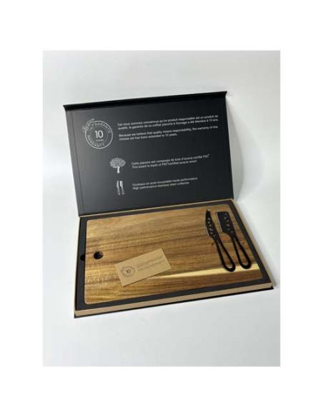 Set de tabla de cortar y cuchillos para queso N17881XP1