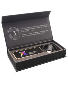 Hub USB 8 en 1 de madera con doble entrada y 6 puertos N17991XP1 2