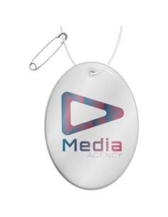 Colgante ovalado ligero de PVC reflectante N10821RP1 2