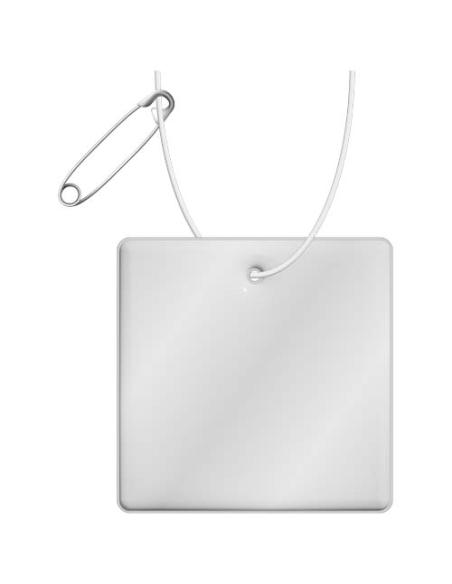 Colgante cuadrado ligero de PVC reflectante N10131RP1