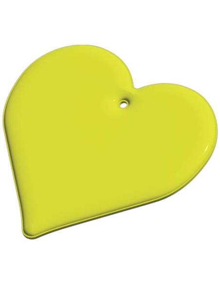 Colgante ligero de PVC reflectante en forma de corazón N31431RP1
