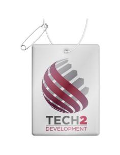 Colgante rectangular ligero de PVC reflectante, tamaño grande N10531RP1 2