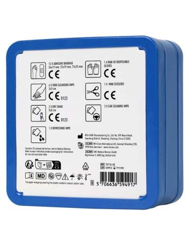 Kit de primeros auxilios para el coche en caja metálica N252362Z1