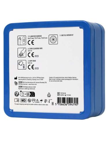 Kit de reparación de bicicletas en caja metálica N255362Z1