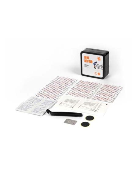 Kit de reparación de bicicletas en caja metálica N095362Z1