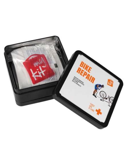 Kit de reparación de bicicletas en caja metálica N095362Z1