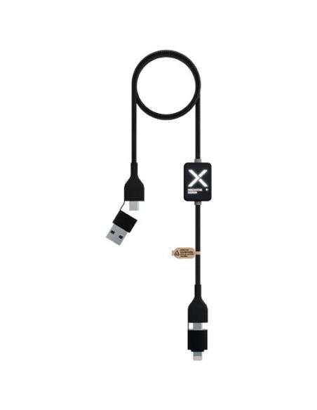 Cable de carga con interruptor de 60 W y logotipo retroiluminado N09212XP1
