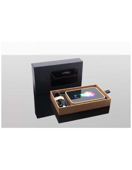 Batería externa de bambú de 10 000 mAh N09712XP1