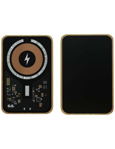 Batería externa de bambú de 10 000 mAh N09712XP1