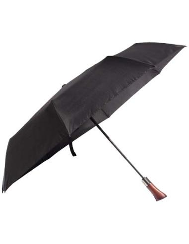 Paraguas plegable de madera con apertura y cierre automáticos N09222XP1