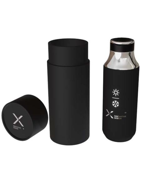 Botella de 500 ml de acero inoxidable con aislamiento y pajita N09522XP1