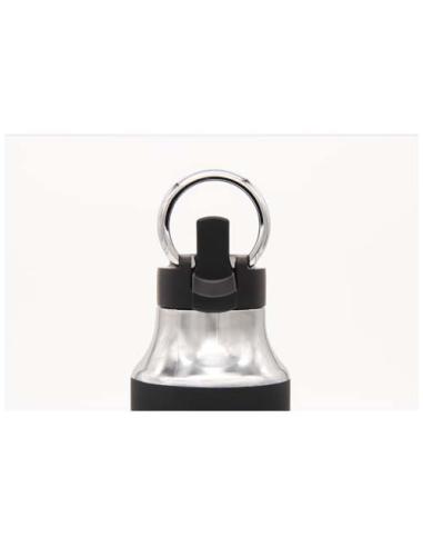 Botella de 500 ml de acero inoxidable con aislamiento y pajita N09522XP1