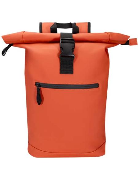 Mochila de 15" y 18 L con parte superior enrollable de material reciclado con certificado GRS N23390031