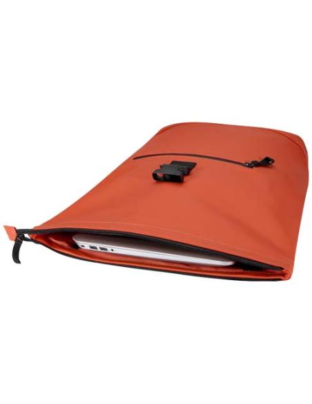 Mochila de 15" y 18 L con parte superior enrollable de material reciclado con certificado GRS N23390031