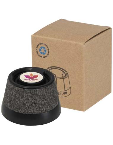 Altavoz inalámbrico magnético de plástico reciclado de 3 W N09254421