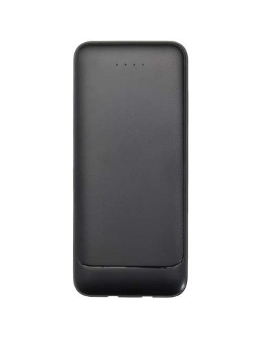 Batería externa de plástico reciclado de 10 000 mAh y 10 W con 2 cables integrados N09954421