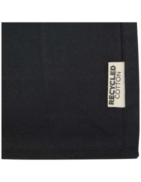 Bolsa Tote con fuelle mini de algodón reciclado GRS de 220 g/m² de 9 l N09787021
