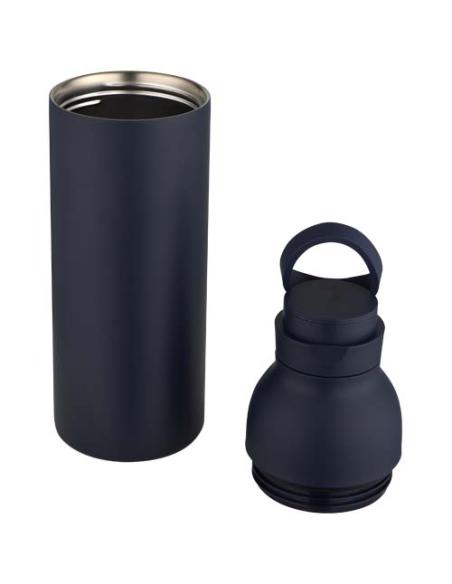 Botella de 650 ml de acero inoxidable reciclado con certificado RCS de doble pared con 3 tapas N55098001