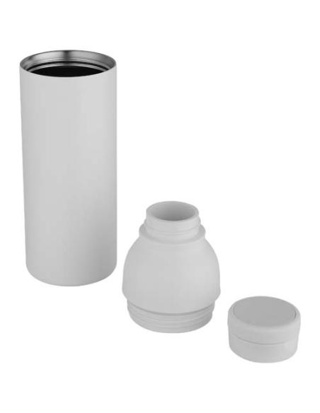 Botella de 650 ml con doble pared aislante de acero inoxidable reciclado RCS N10838001