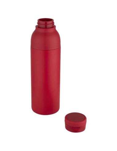 Botella de 650 ml con doble pared aislante de acero inoxidable reciclado RCS N12838001