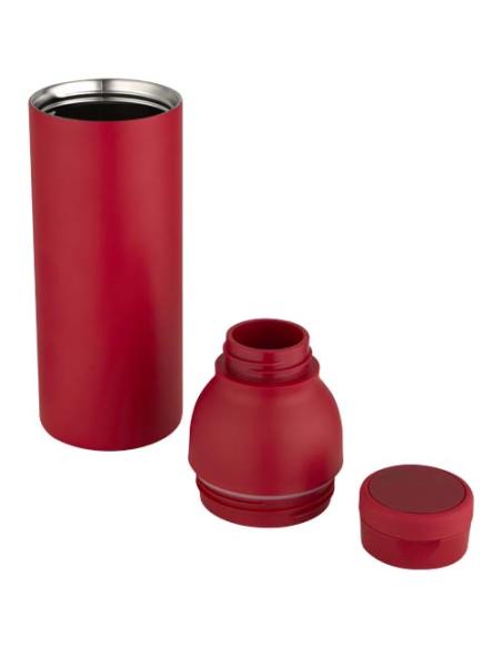 Botella de 650 ml con doble pared aislante de acero inoxidable reciclado RCS N12838001