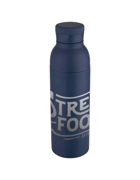 Botella de 650 ml con doble pared aislante de acero inoxidable reciclado RCS N55838001