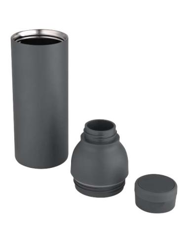 Botella de 650 ml con doble pared aislante de acero inoxidable reciclado RCS N38838001