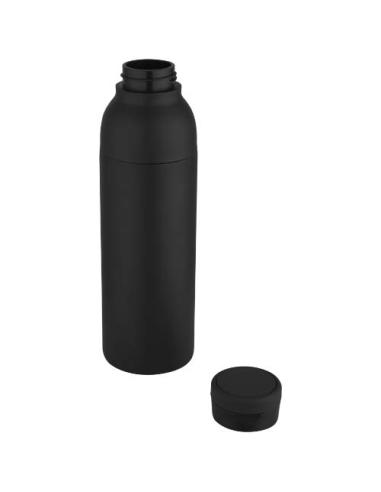 Botella de 650 ml con doble pared aislante de acero inoxidable reciclado RCS N09838001